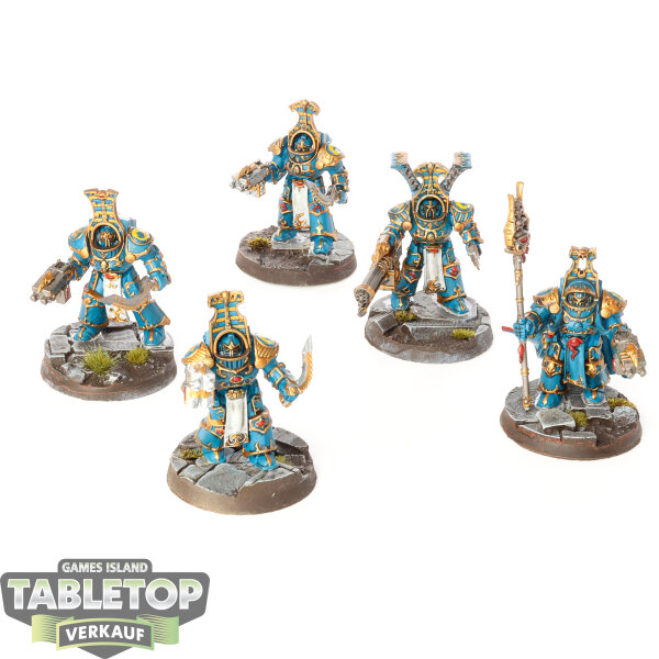 Thousand Sons - 5x Scarab Occult Terminators - teilweise bemalt