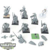 Soulblight Gravelords - 9 x Grave Guard - teilweise bemalt