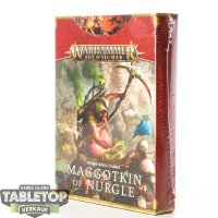 Maggotkin of Nurgle - Warscroll Karten & Token 3te...