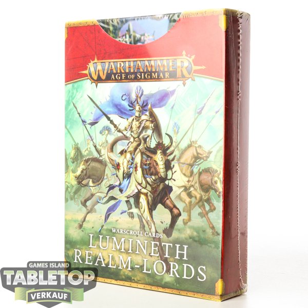 Lumineth Realm Lords - Warscroll Karten & Token 3te Edition  - deutsch