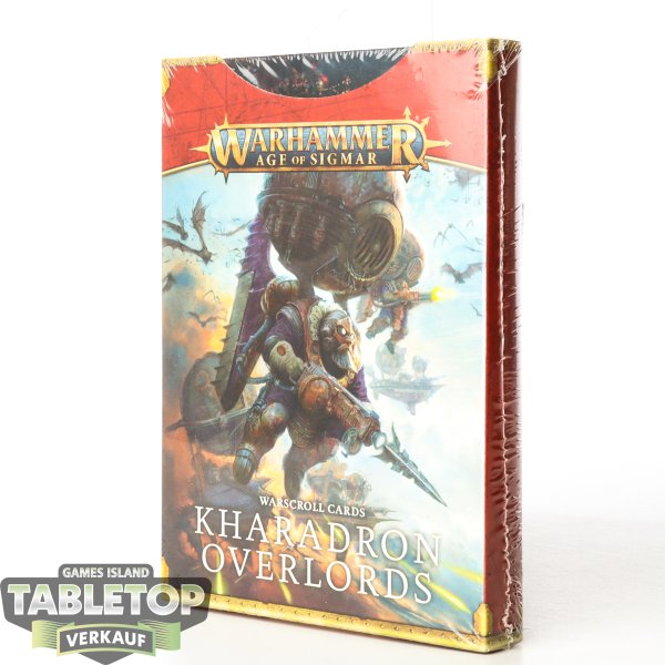 Kharadron Overlords - Warscroll Karten & Token 3te Edition  - deutsch