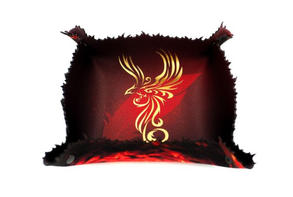 Playmats.eu - Premium Dice Tray with gold trim - Phoenix