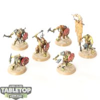 Orruk Warclans - 6 Gutrippaz - bemalt