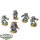 Space Marines - 5x Vanguard Veteran Squad - bemalt