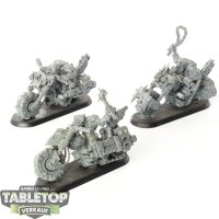 Orks - 3x Ork Warbiker Mob Klassisch - unbemalt