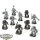 Space Wolves - 10x Grey Hunters - teilweise bemalt