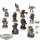 Space Wolves - 10x Grey Hunters - teilweise bemalt