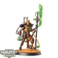 Necrons - Overlord with Tachyon Arrow - bemalt