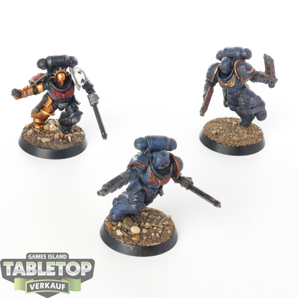 Space Marines - 3 Intercessors - bemalt