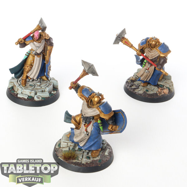 Stormcast Eternals - 3 Sequitors - bemalt