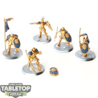 Stormcast Eternals - 5x Vindictors - teilweise bemalt