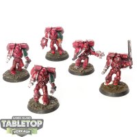 Space Marines - 5x Assault Squad klassisch - bemalt