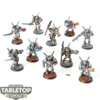 Grey Knights - 10  Interceptors - bemalt