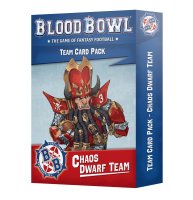 Blood Bowl - Chaos Dwarf Cards (Englisch)