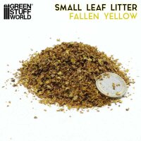 Green Stuff World - Small Leaf Litter - Fallen Yellow