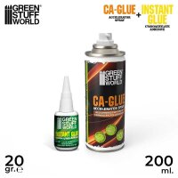 Green Stuff World - CA glue and accelerator pack