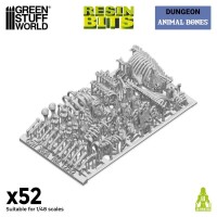 Green Stuff World - 3D printed set - Animal Bones 1:48