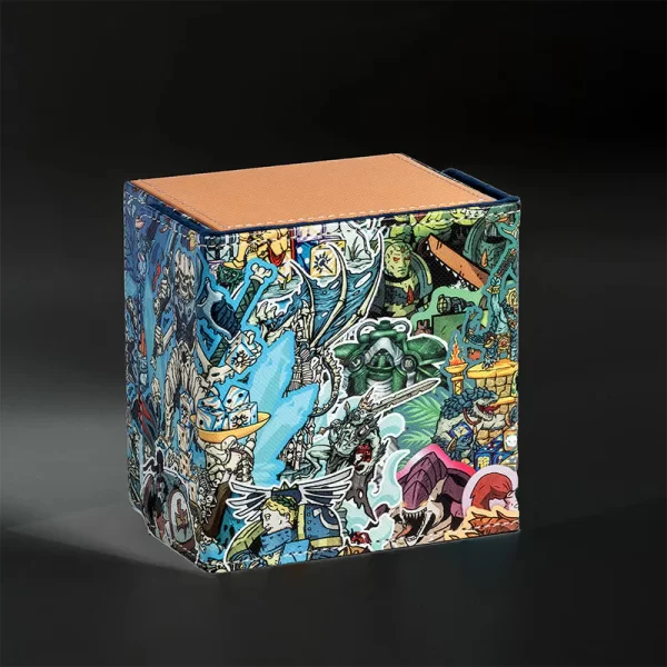 Baron of Dice - Grimdark Collage - 100+ XL Deck Box