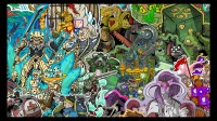 Baron of Dice - 100+ XL Deck Box - Grimdark Collage