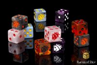 Baron of Dice - Battle Robots - Fire Ponies Mech Set - Variety 2 (10 Dice)