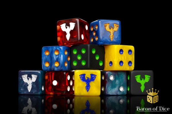 Baron of Dice - Battle Robots - Snow Birds Mech Set - Variety 1 (10 Dice)