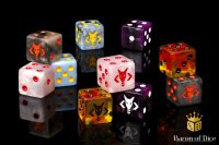 Baron of Dice - Battle Robots - Demon Hounds Mech Set - Variety 2 (10 Dice)