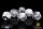 Baron of Dice - Infinity: N4 Marbled w/ White - Official Dice Set (6 Dices)