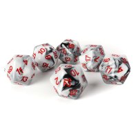 Baron of Dice - Infinity: N4 White/Black with Red -...