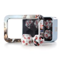 Baron of Dice - Infinity: N4 White/Black with Red -...