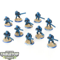 Tau Empire - 10 Fire Warriors Strike Team - bemalt