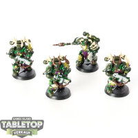Chaos Space Marines - 5 Chosen klassisch - bemalt