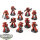 Blood Angels - 10 Intercessors - bemalt