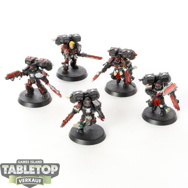 Blood Angels - 5 Death Company - bemalt