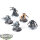 Genestealer Cults - 5 x Acolyte Hybrids - teilweise bemalt