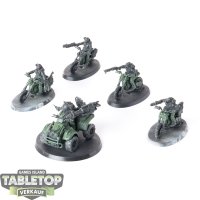 Genestealer Cults - 5 x Atalan Jackals - teilweise bemalt