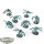 Genestealer Cults - 8 x Genestealers klassisch - teilweise bemalt