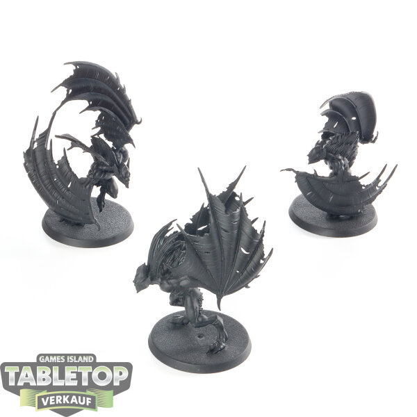 Soulblight Gravelords - 3 Vargheists - grundiert