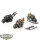 Space Marines - 3 Bikers klassisch - bemalt