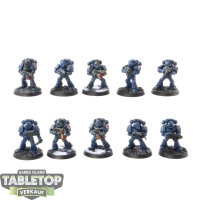 Space Marines - 10x Tactical Marines (Classic) - bemalt