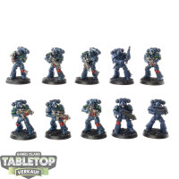 Space Marines - 10x Primaris Intercessors - bemalt