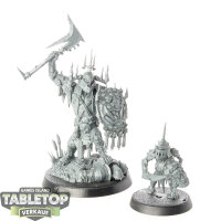 Orruk Warclans - Killaboss with Stab-grot - unbemalt