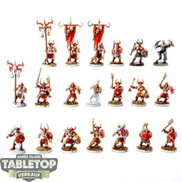 Blades of Khorne - 20x Bloodreavers - bemalt