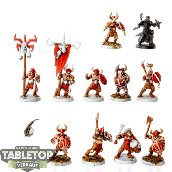 Blades of Khorne - 11x Bloodreavers - teilweise bemalt