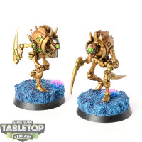 Necrons - 2 Cryptothralls - bemalt