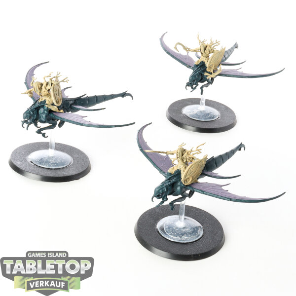 Sylvaneth - 3 Revenant Seekers - teilweise bemalt