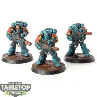 Space Marines - 3 Primaris Eradicators - bemalt