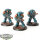 Space Marines - 3 Primaris Eradicators - bemalt