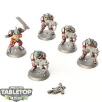 Space Marines - 5 Scouts - teilweise bemalt
