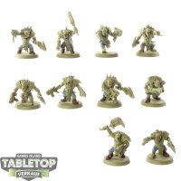 Necrons - 10 Boyz - teilweise bemalt