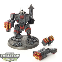 Tau Empire - XV88 Broadside Battlesuit - teilweise bemalt